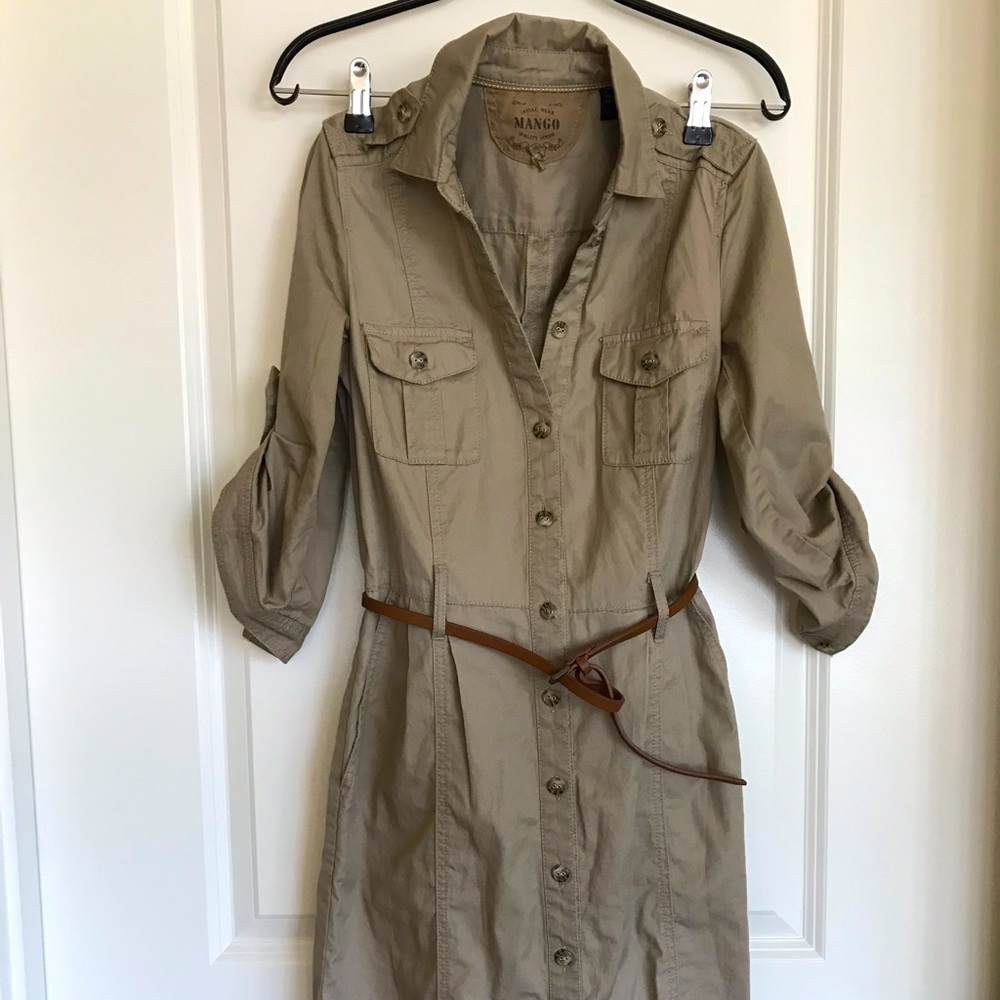 mango safari dress